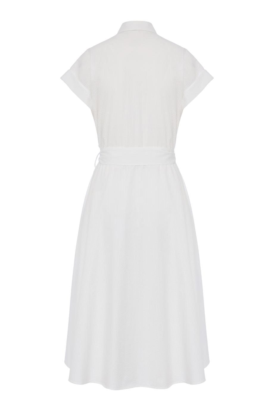  Cotton midi dress  The product title.