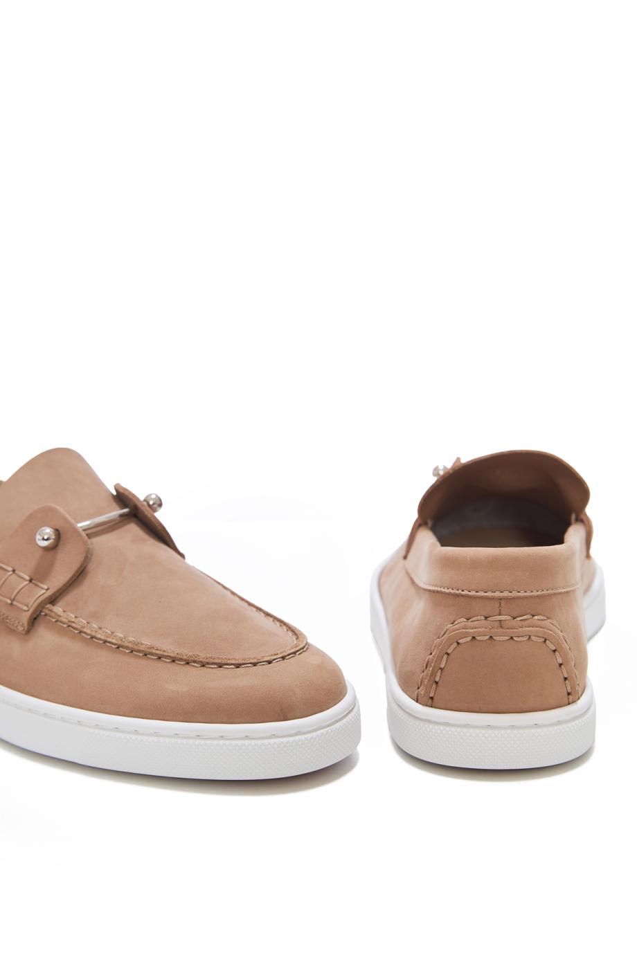 Chambeliboat Boat Shoes- Reversed leather - Lionne