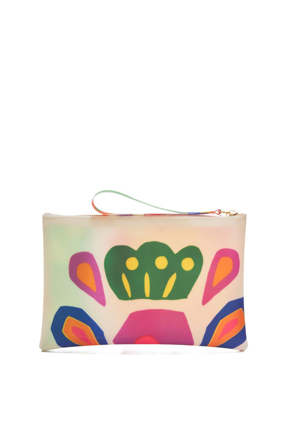 Coated silk-pouch