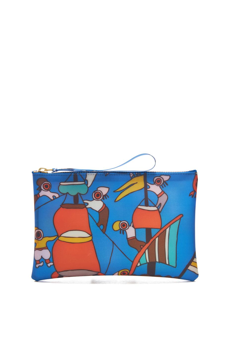 Coated silk-pouch