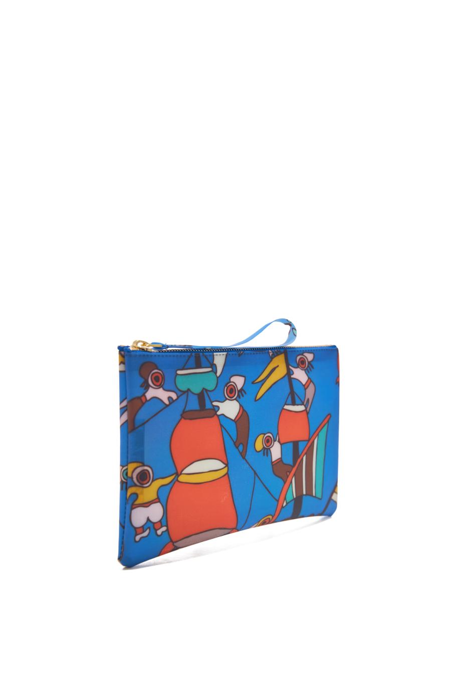 Coated silk-pouch