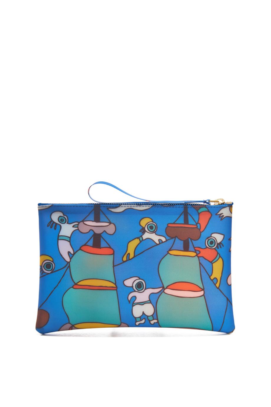 Coated silk-pouch