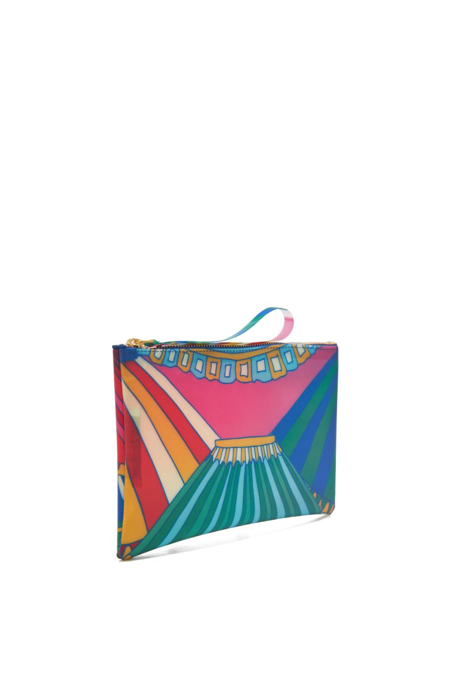Coated silk-pouch