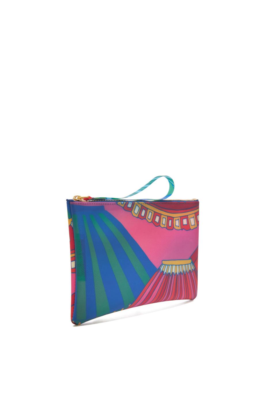 Coated silk-pouch