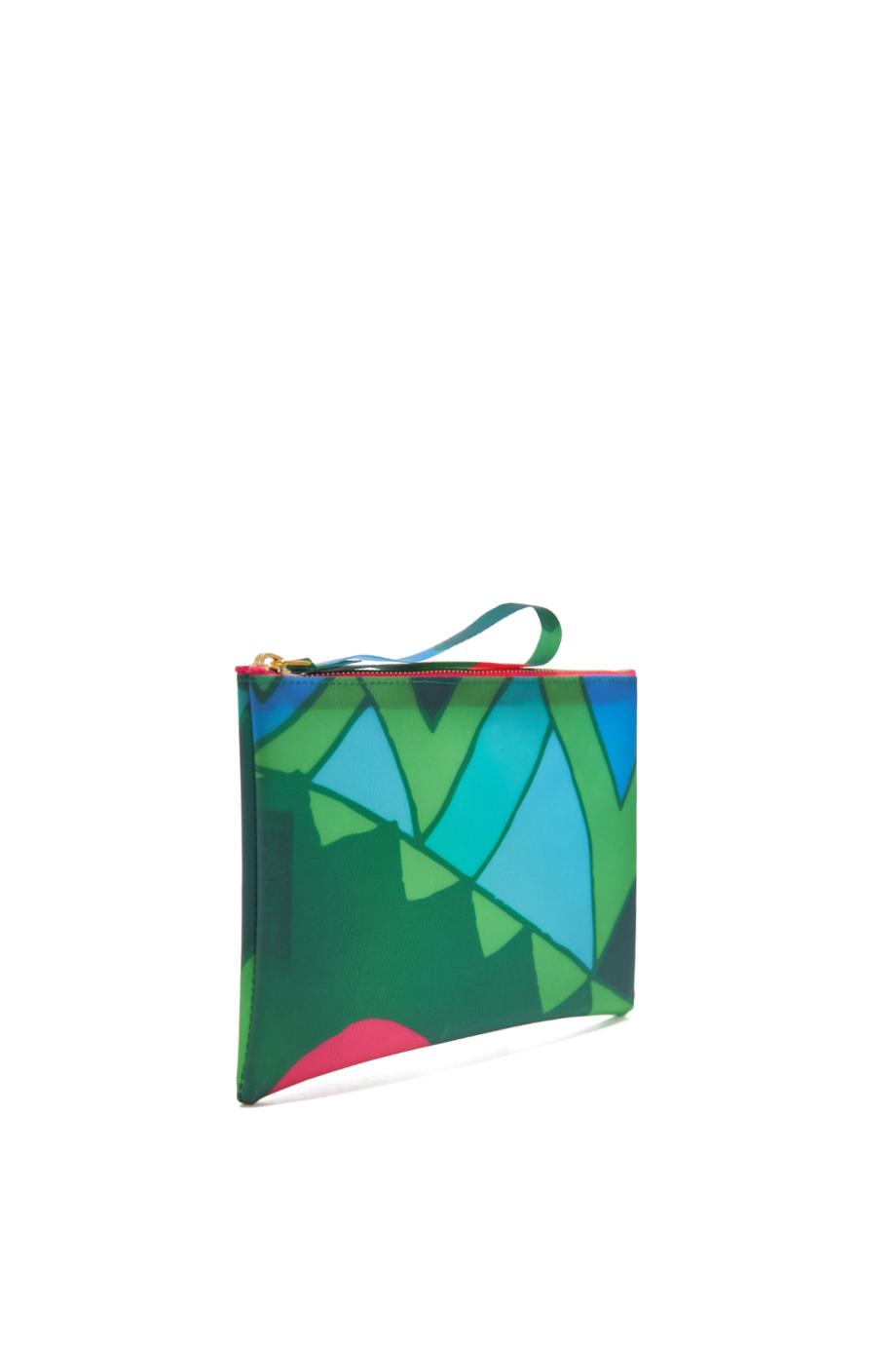 Coated silk-pouch