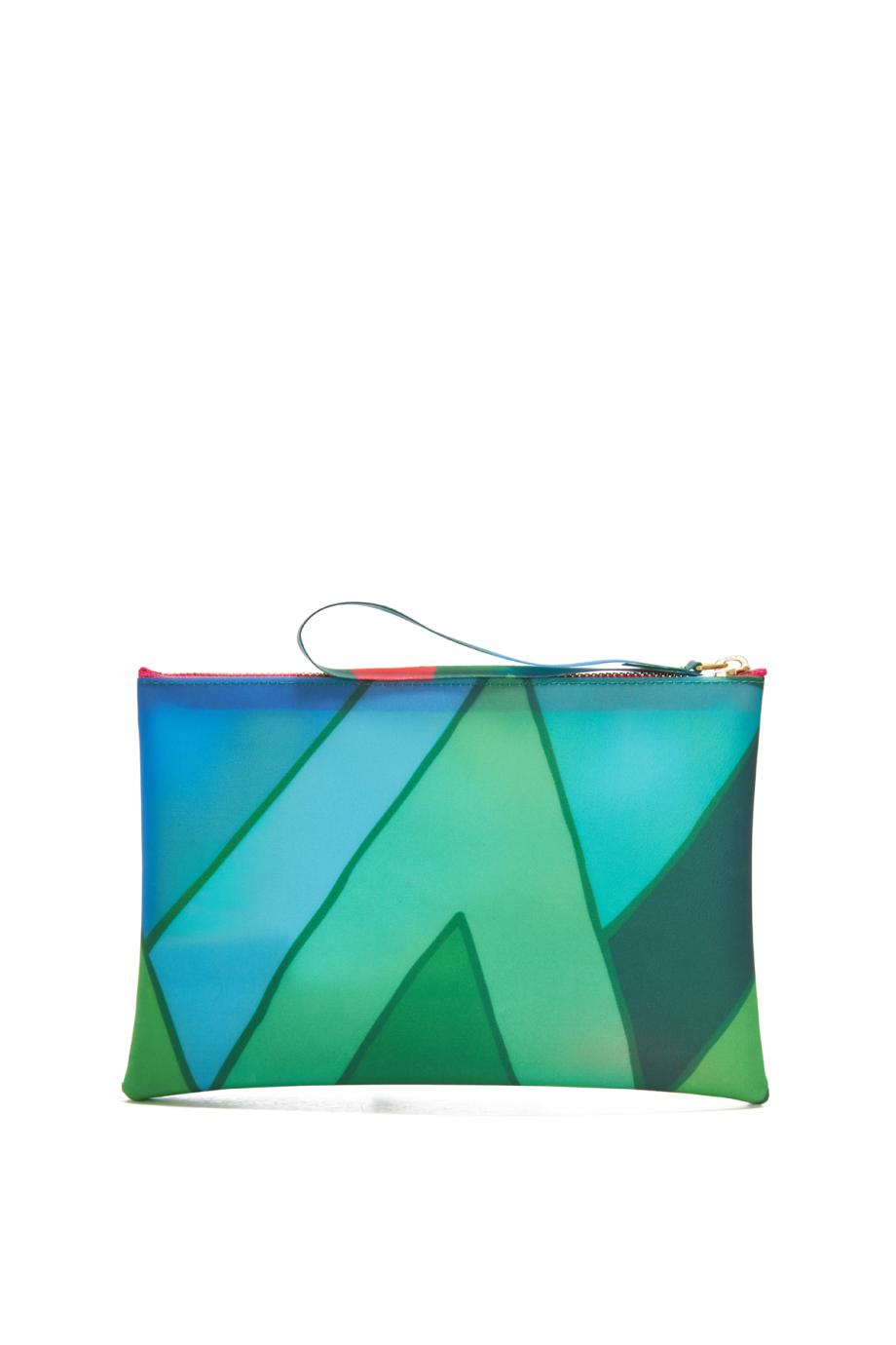 Coated silk-pouch