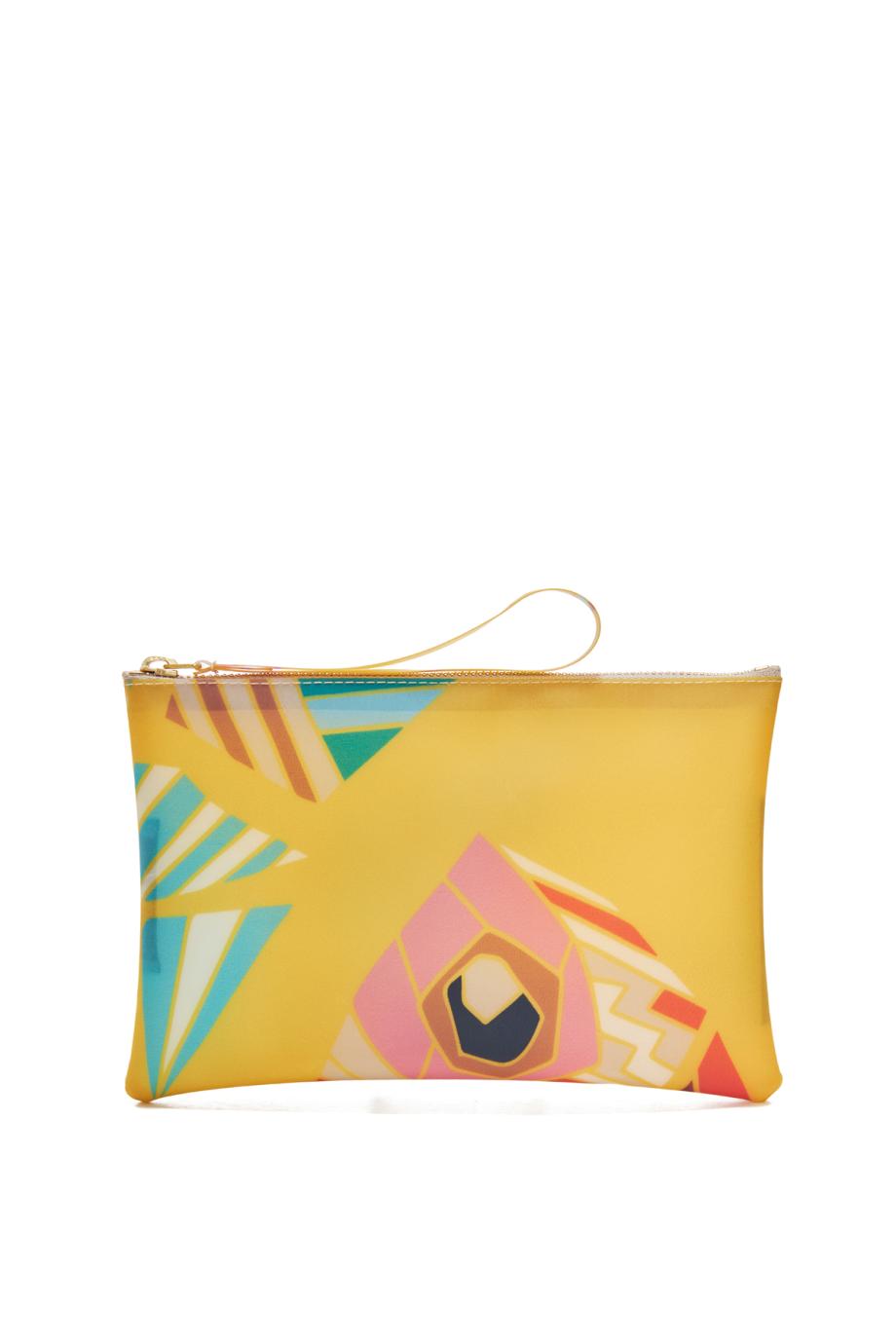 Coated silk-pouch
