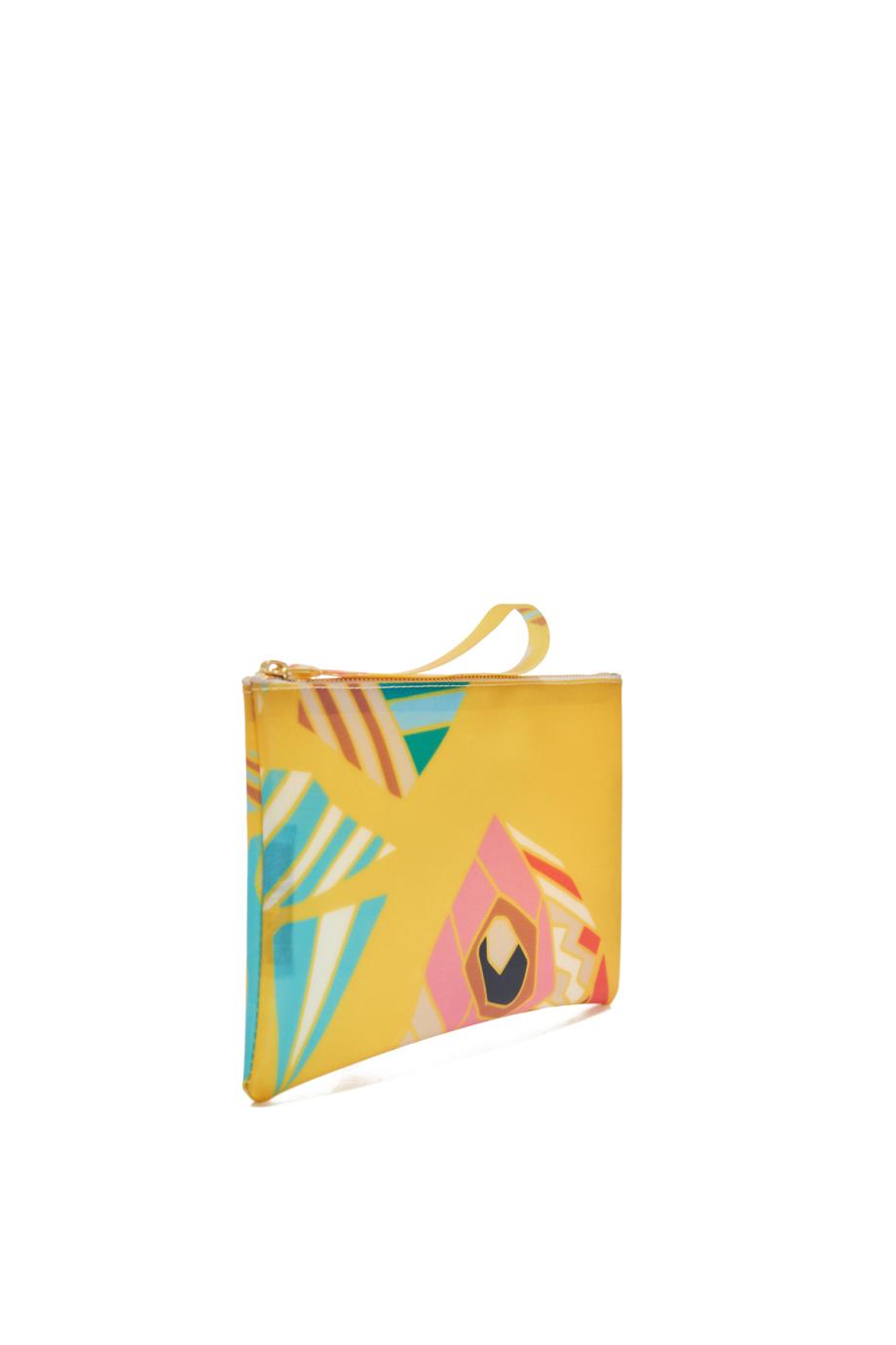 Coated silk-pouch