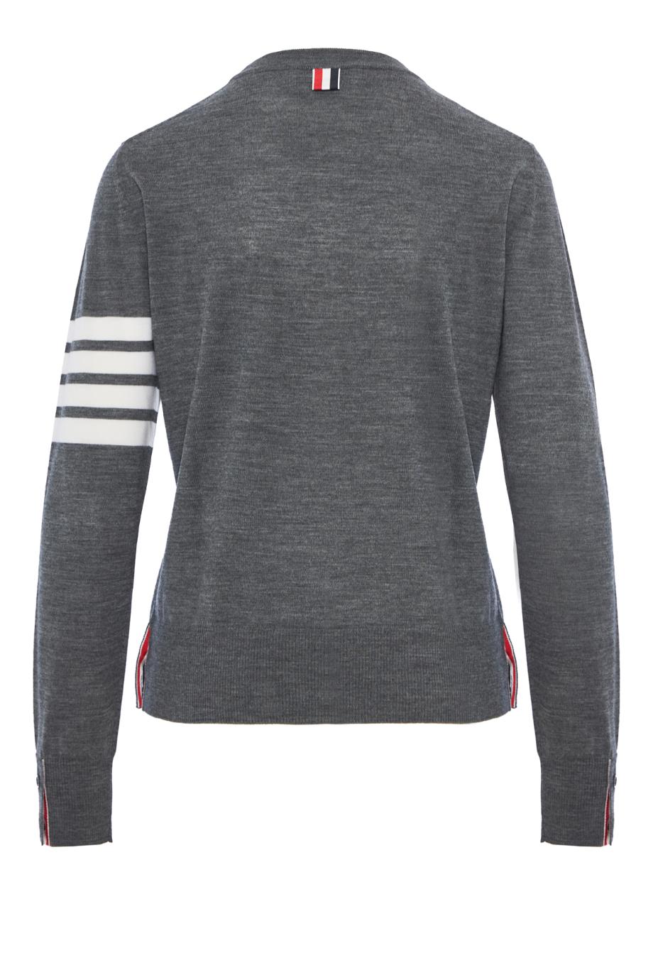 Intarsia wool sweater