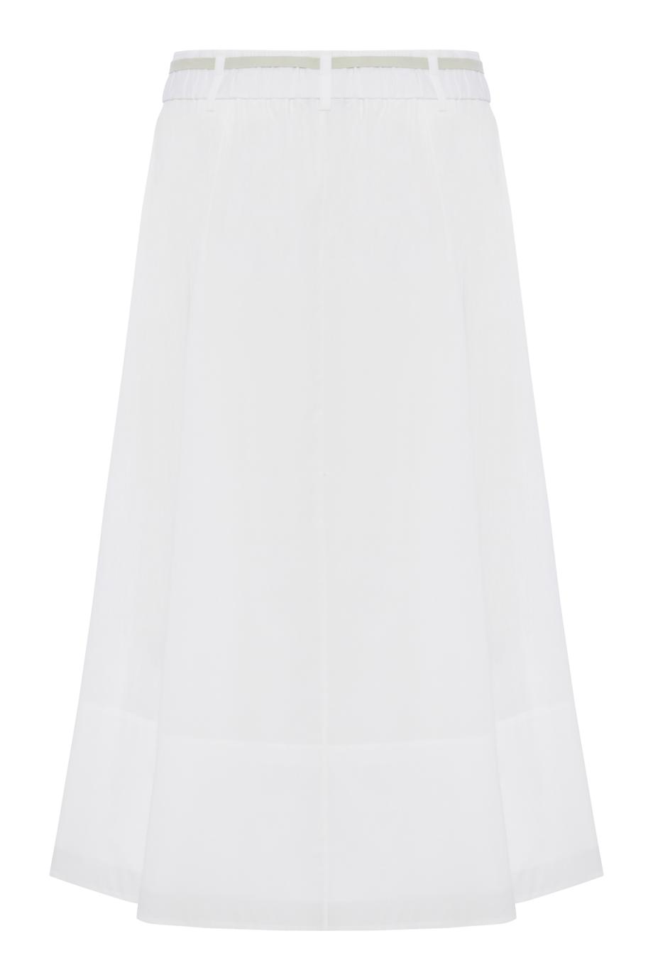 Canvas Tape Cotton Skirt