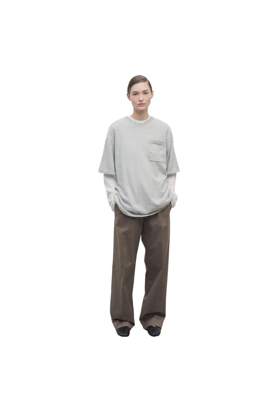 Alfidis cotton-poplin pants