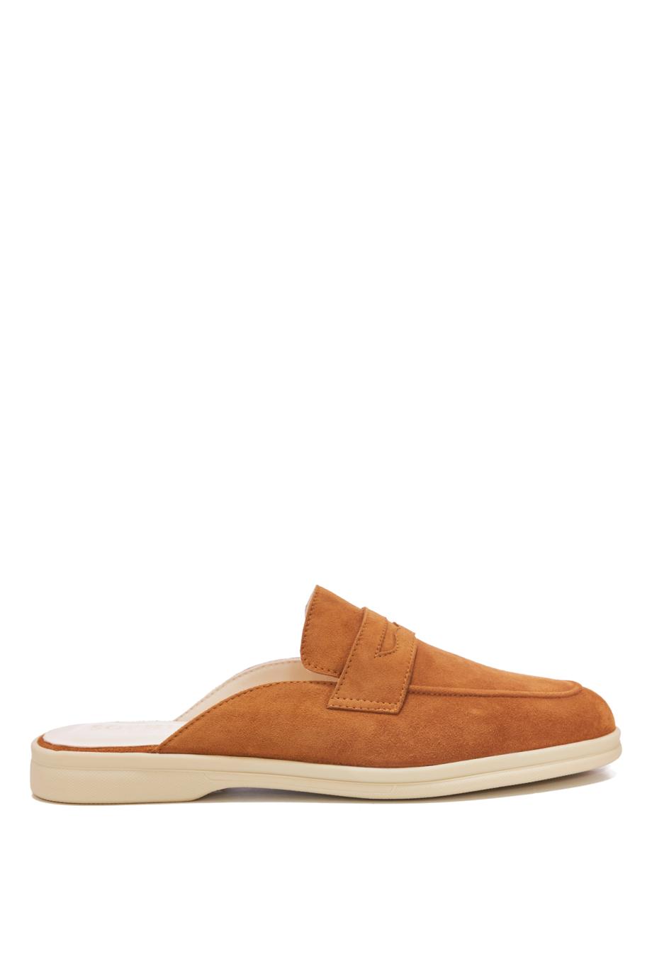 Riviera goma suede mules