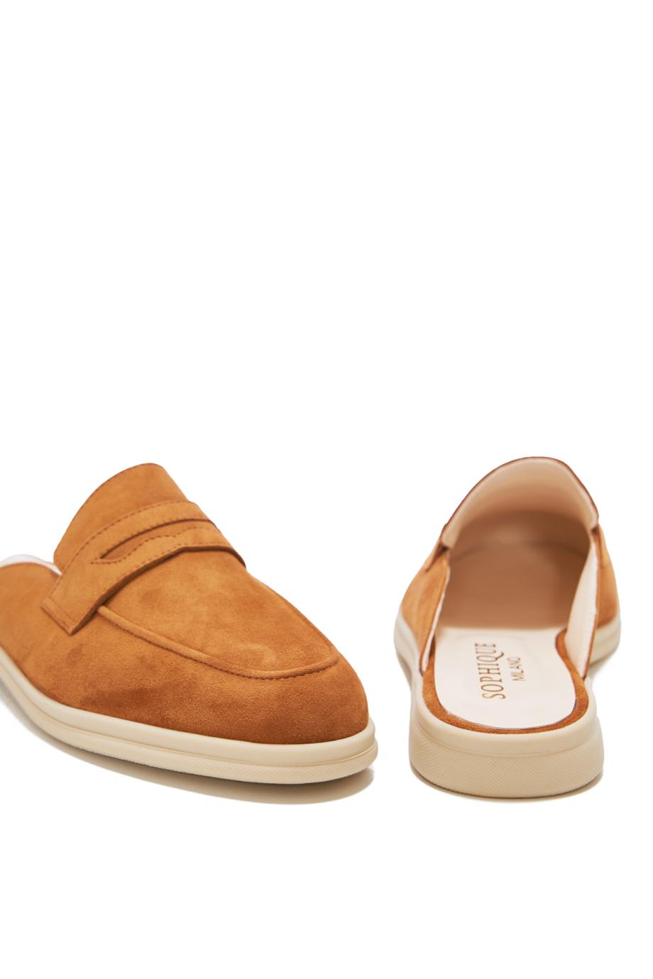 Riviera goma suede mules