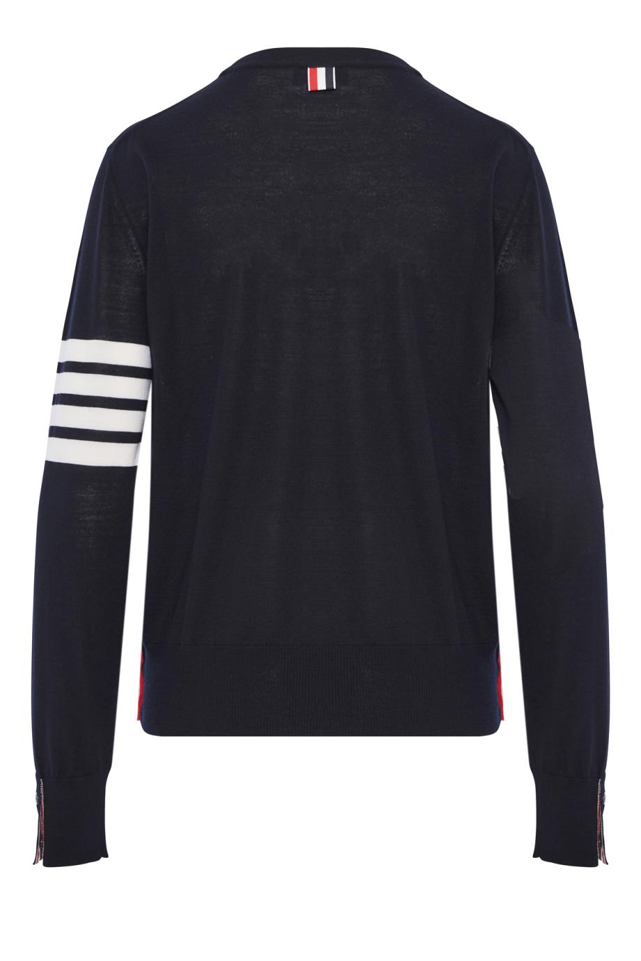 Intarsia wool sweater