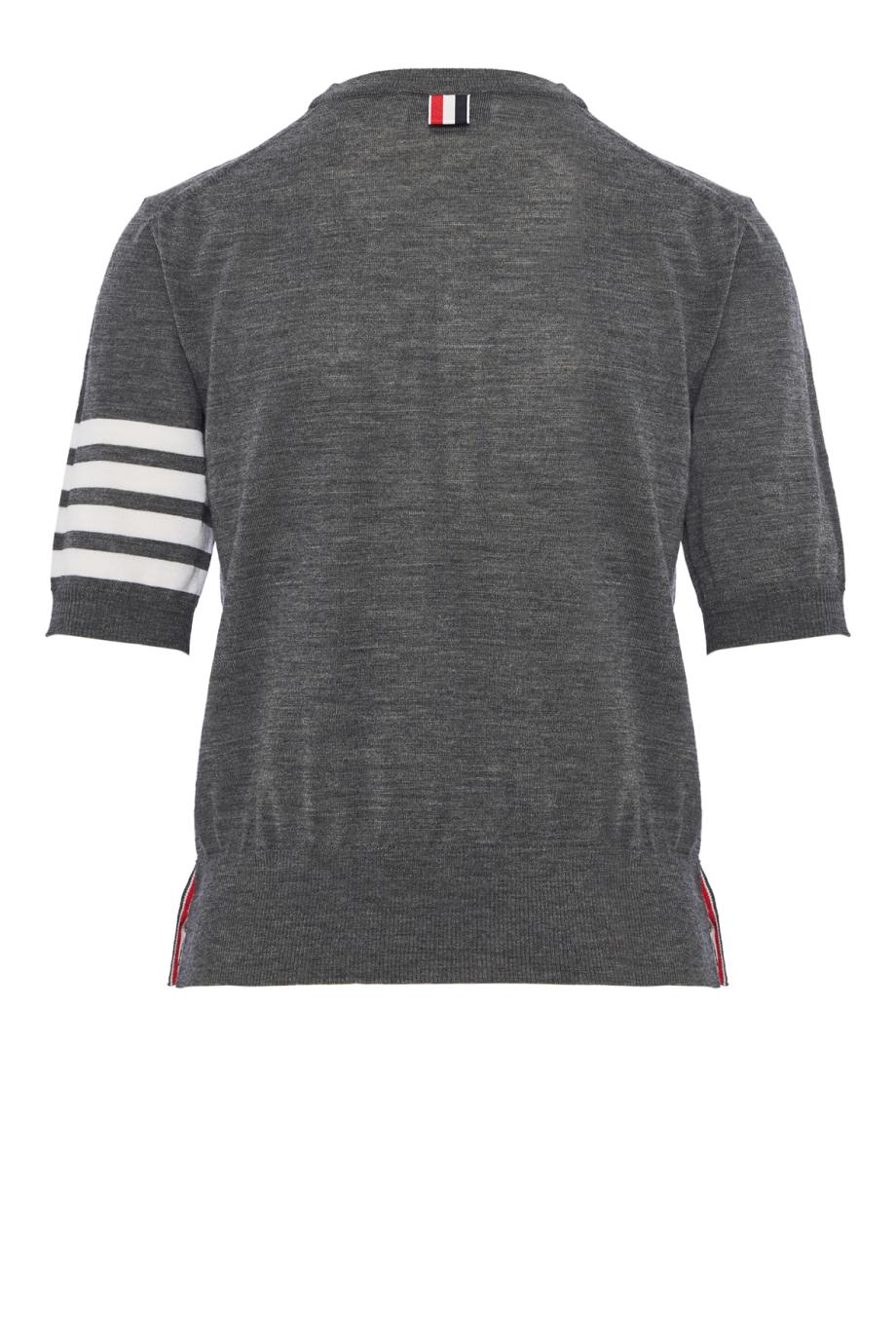 Fine merino wool 4-bar tee sweater