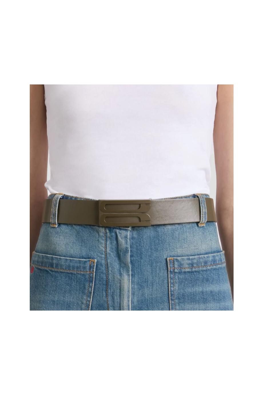 Jumbo leather belt 