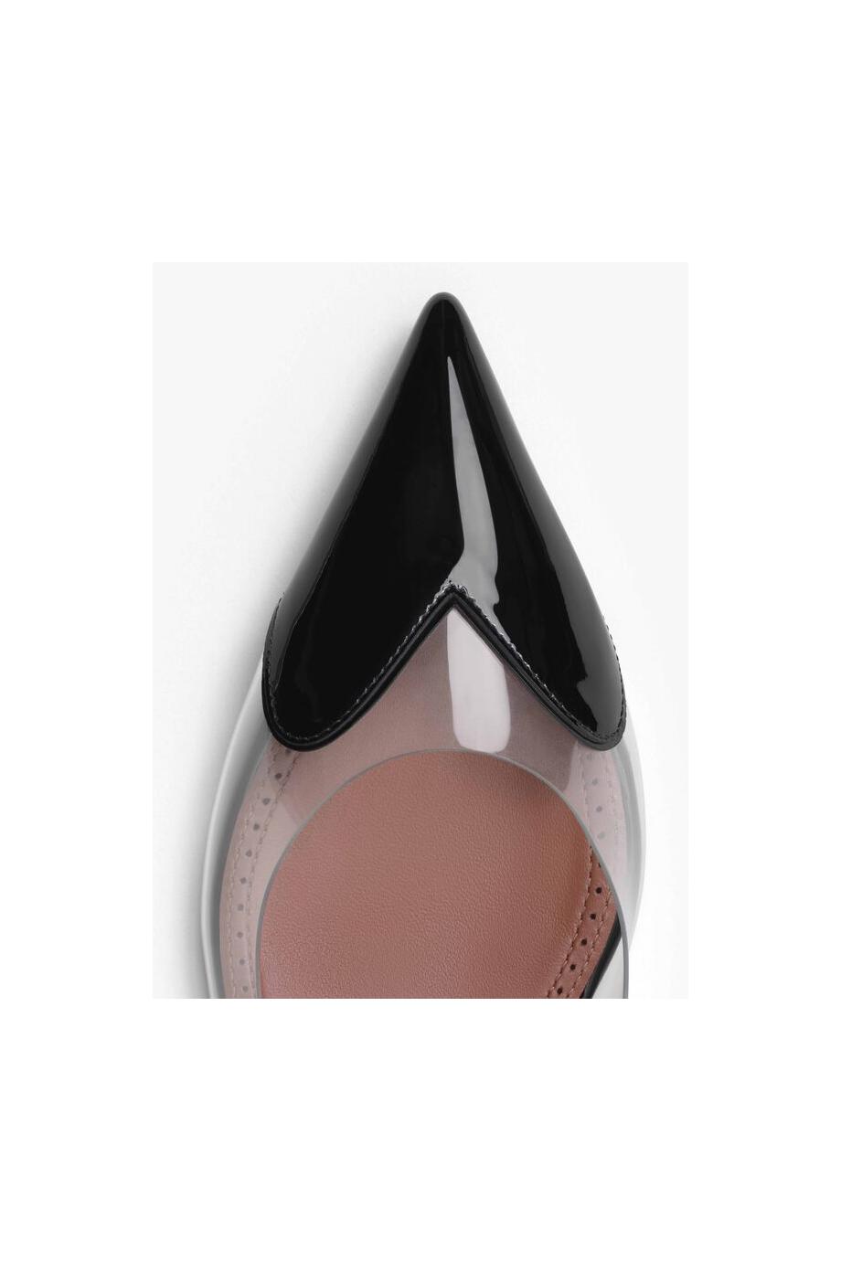 Patent-leather 55 mules