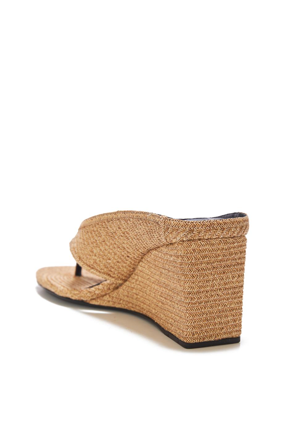 Cube thong paper 75 wedge sandals