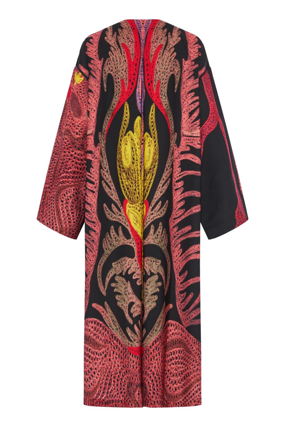 19 Whispers of the Earth silk-blend kimono