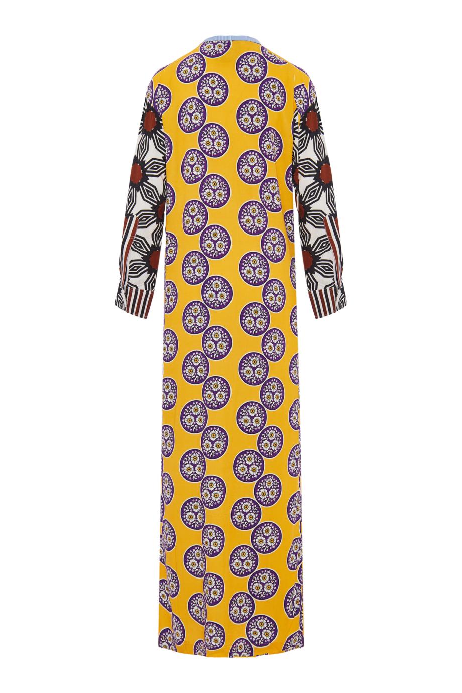 Wema printed cotton midi dress