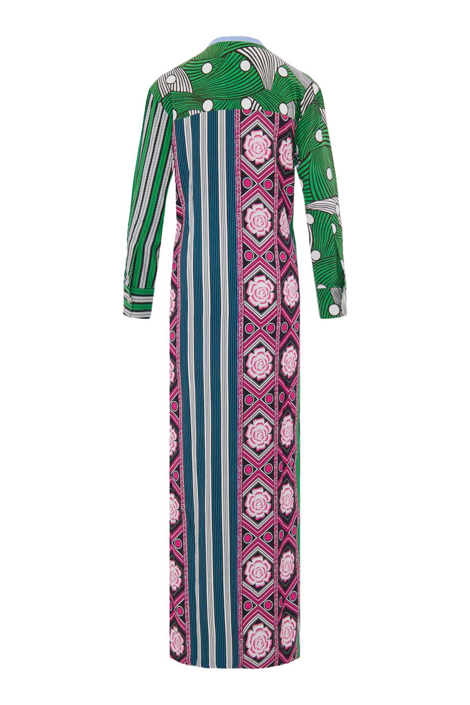 Wema printed cotton midi dress