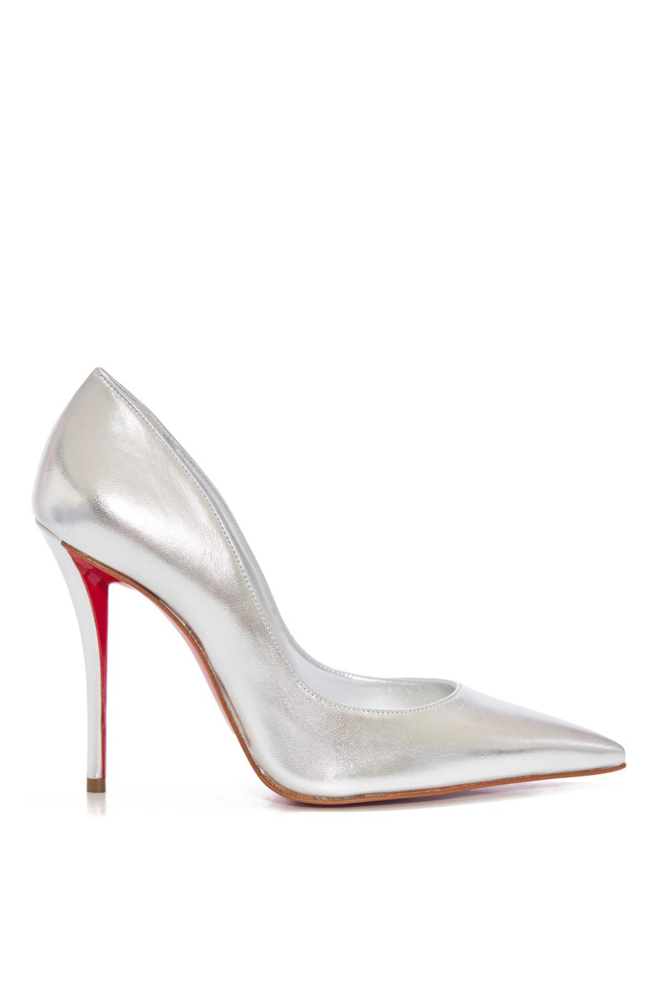 Miss Z 100 metallic leather pumps