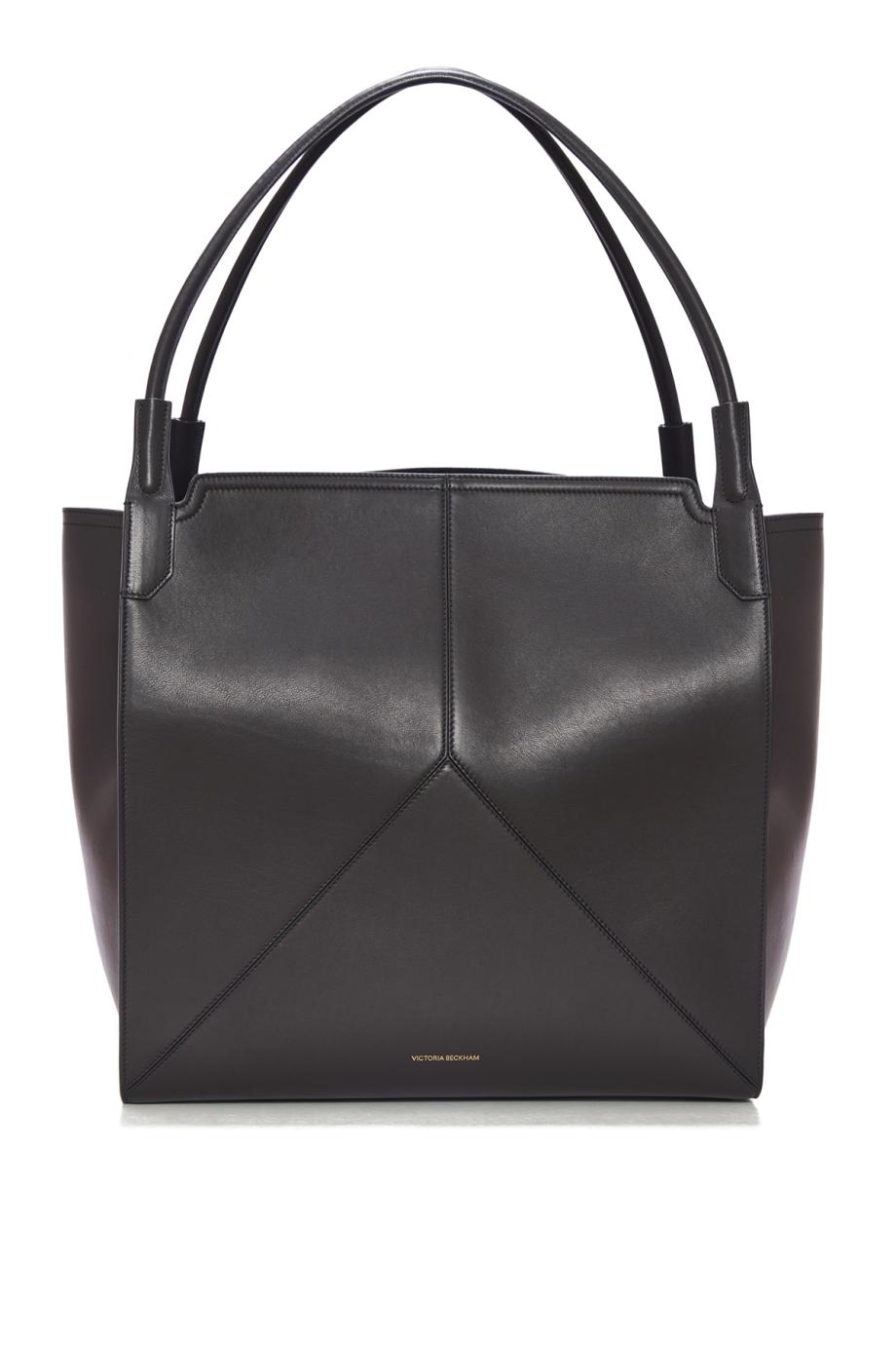 Victoria Tote In Black Soft Leather