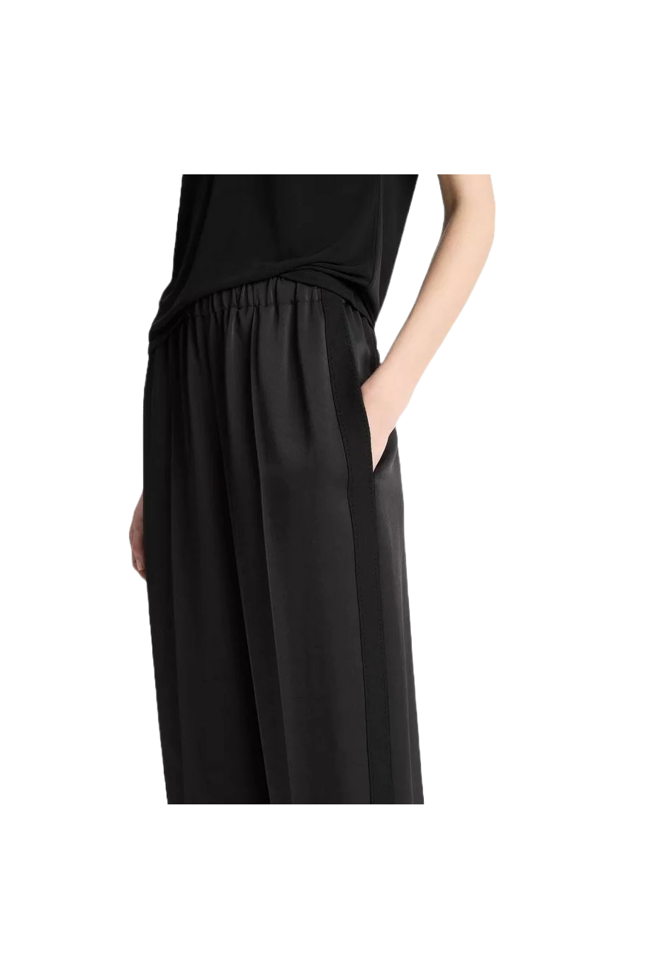 Crepe pants 