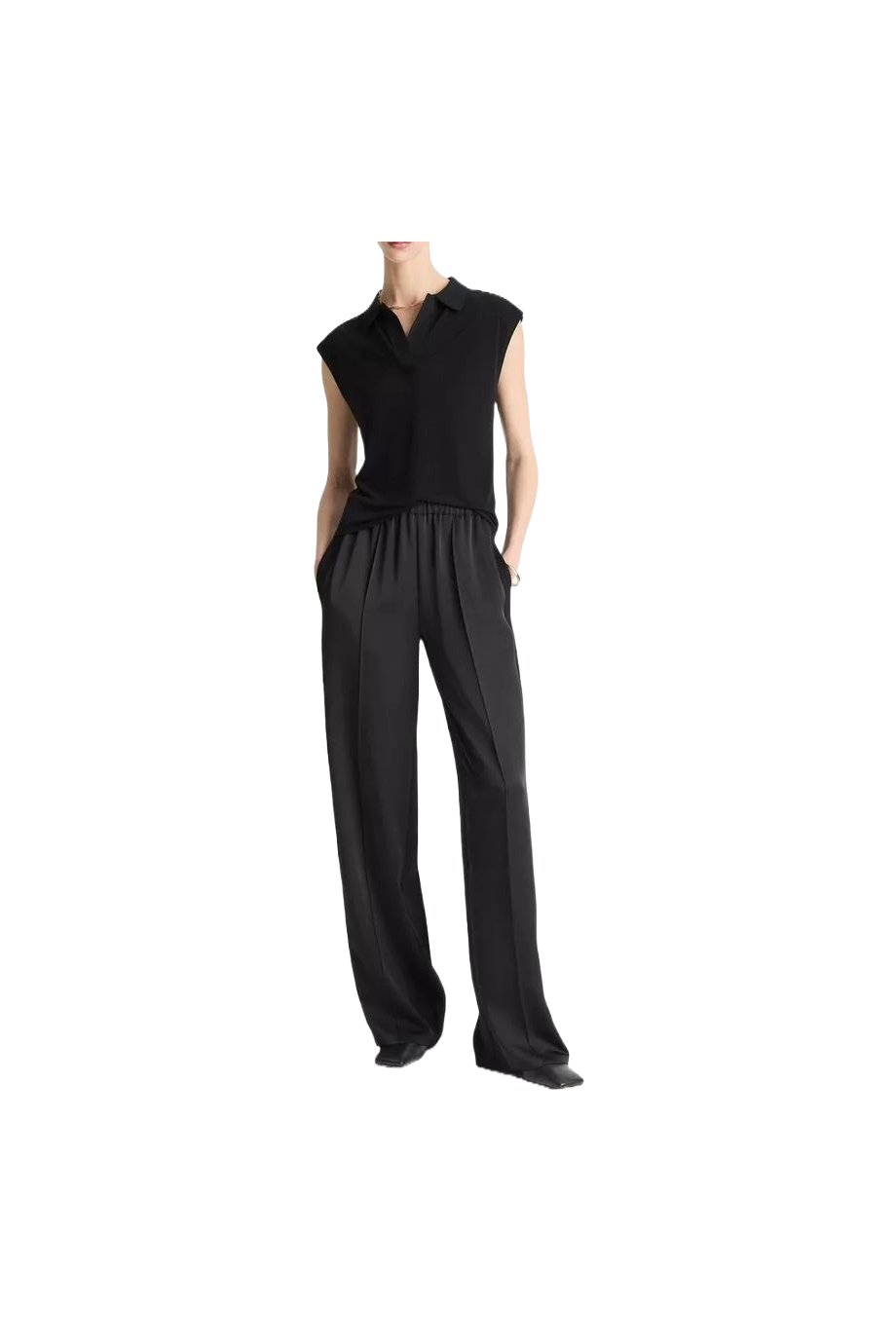 Crepe pants 