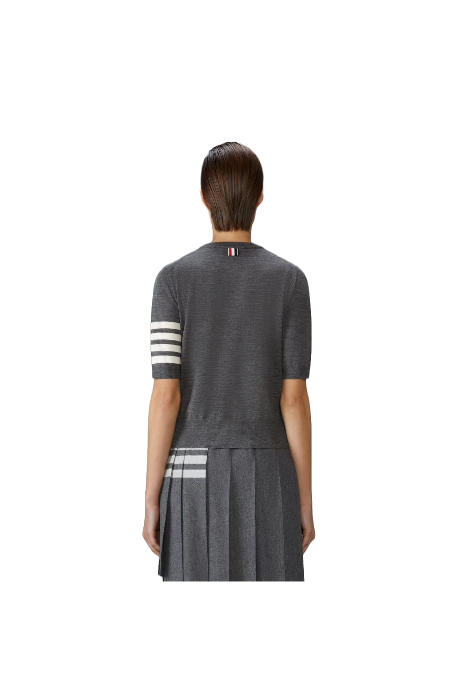 Embroidered wool-blend sweater