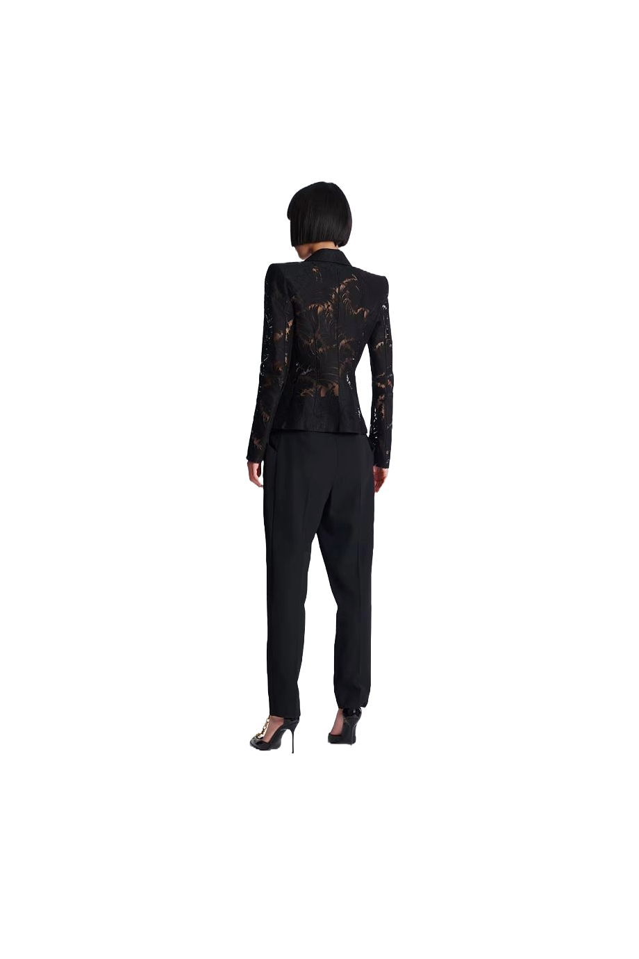 Lace blazer