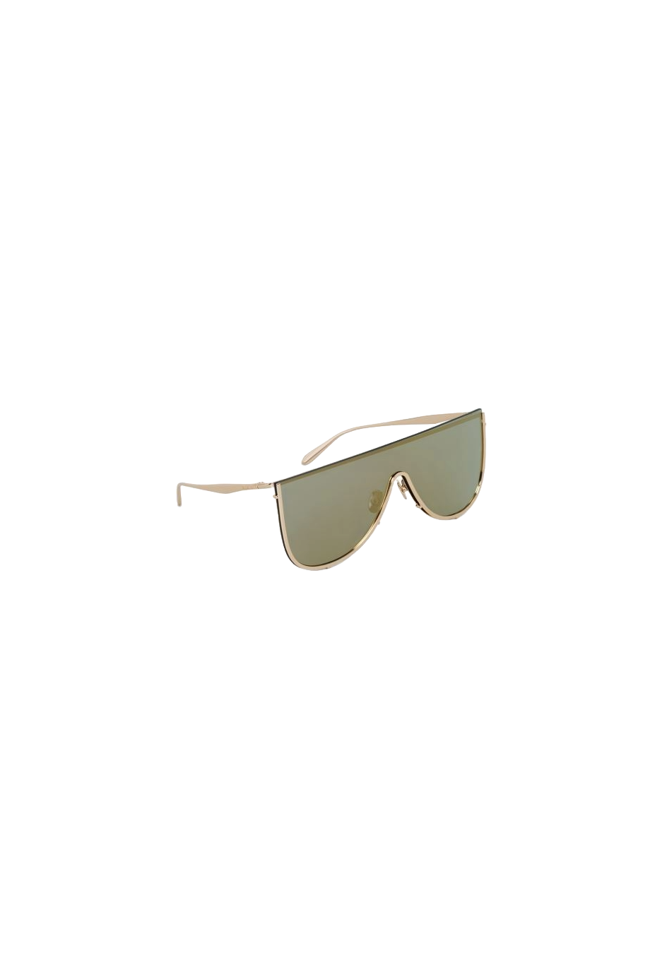 Mask sunglasses in metal
