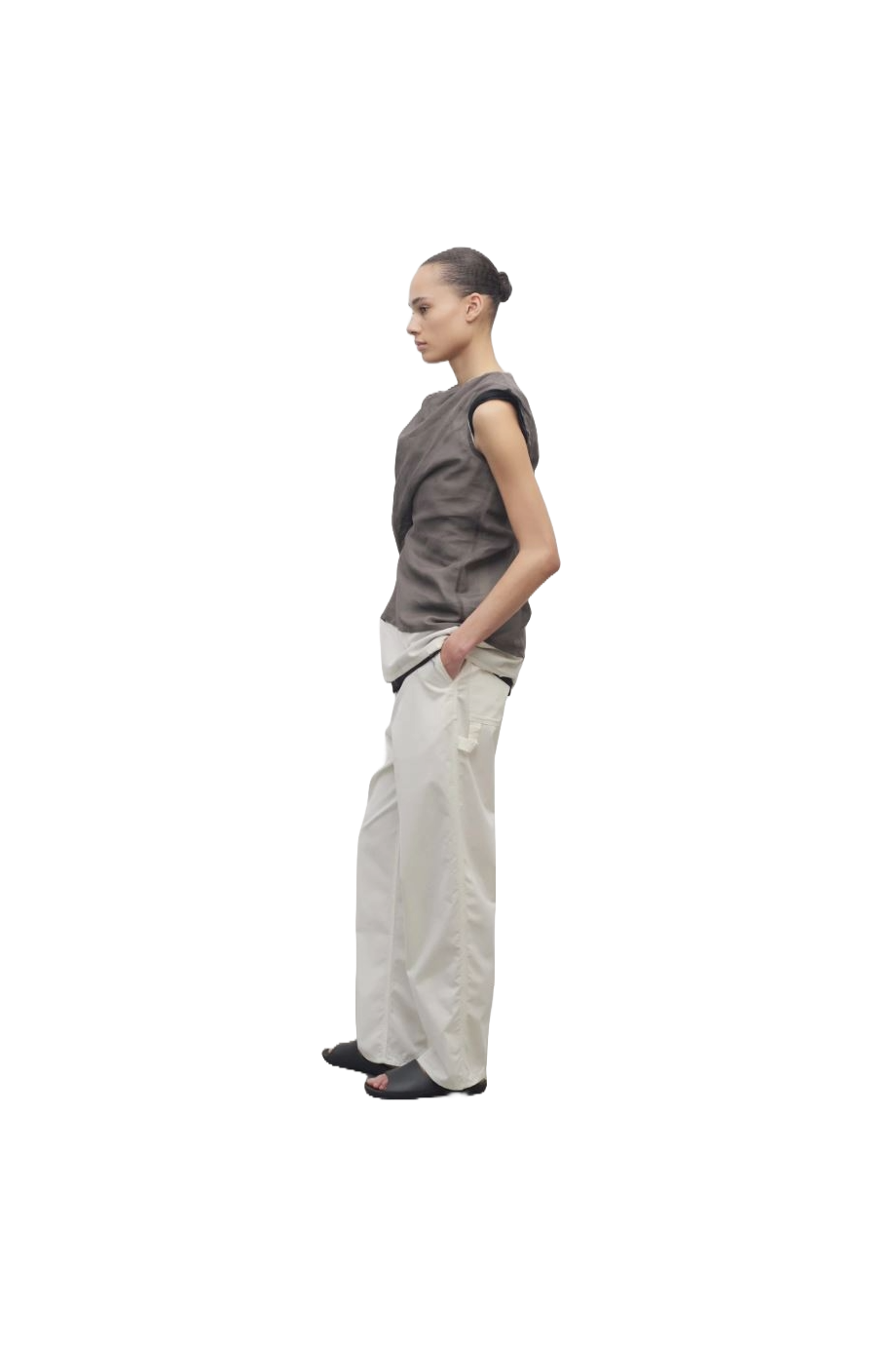 Shakara cotton and cashmere pants