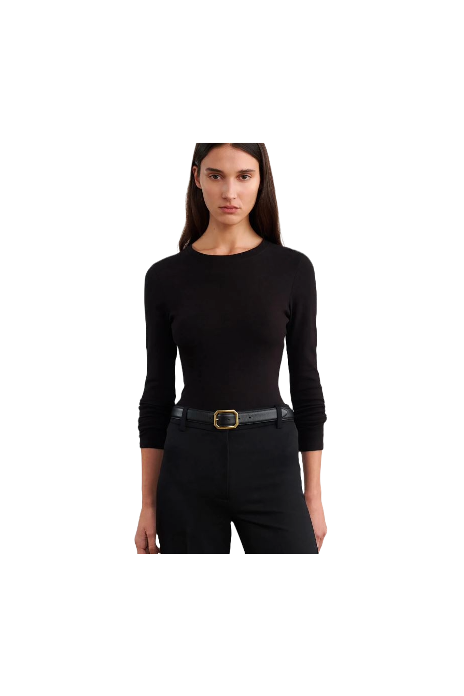 Emelie ribbed cotton top