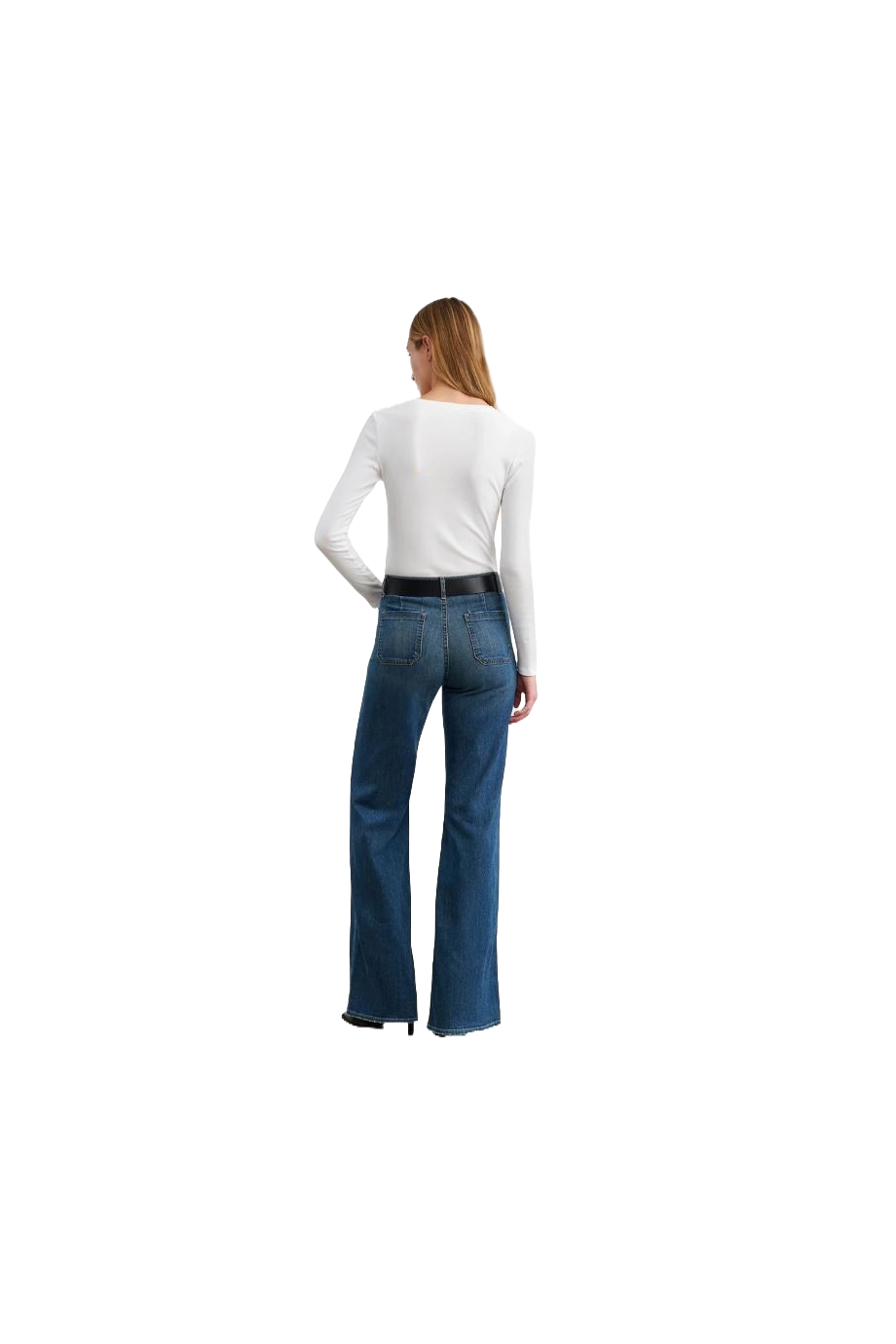 Emelie ribbed cotton top