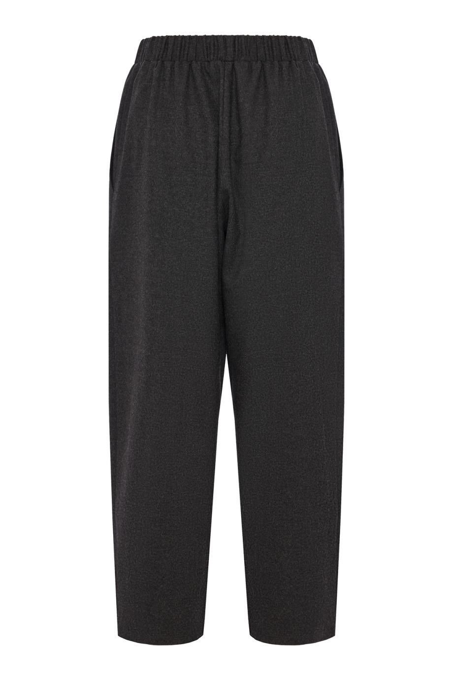 Carrot flannel pants 