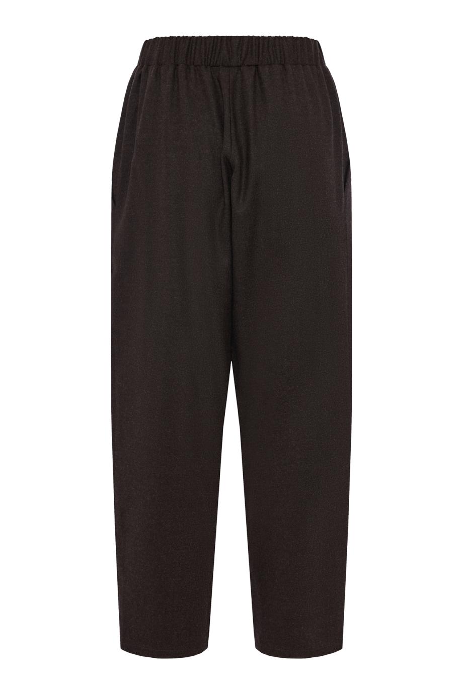 Carrot flannel pants 
