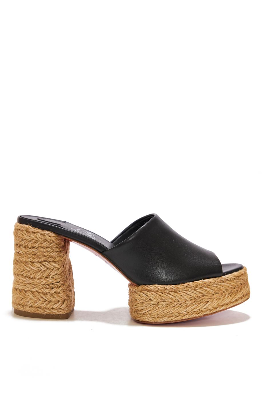 Calacala 85 raffia sandals