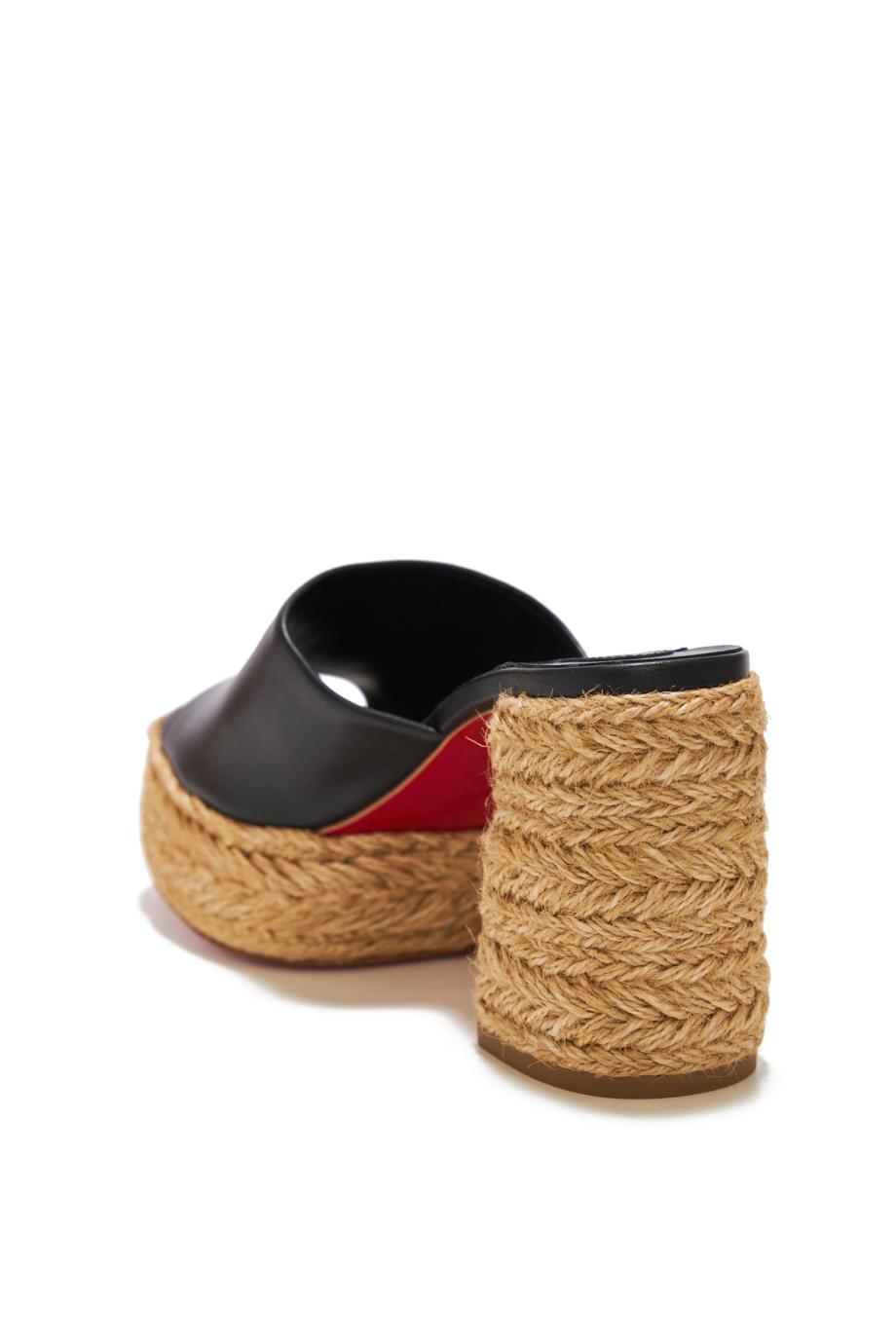 Calacala 85 raffia sandals