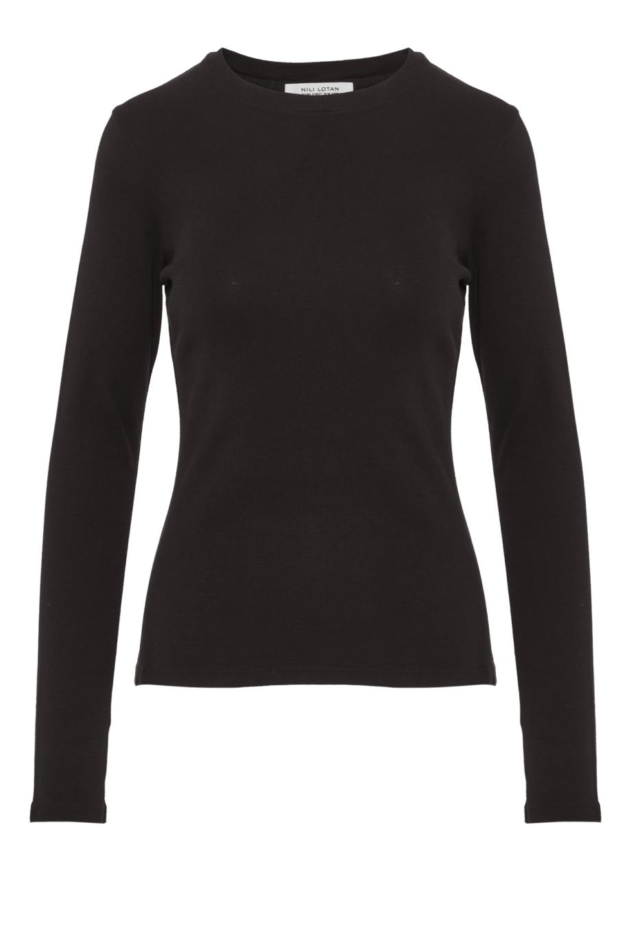 Emelie ribbed cotton top