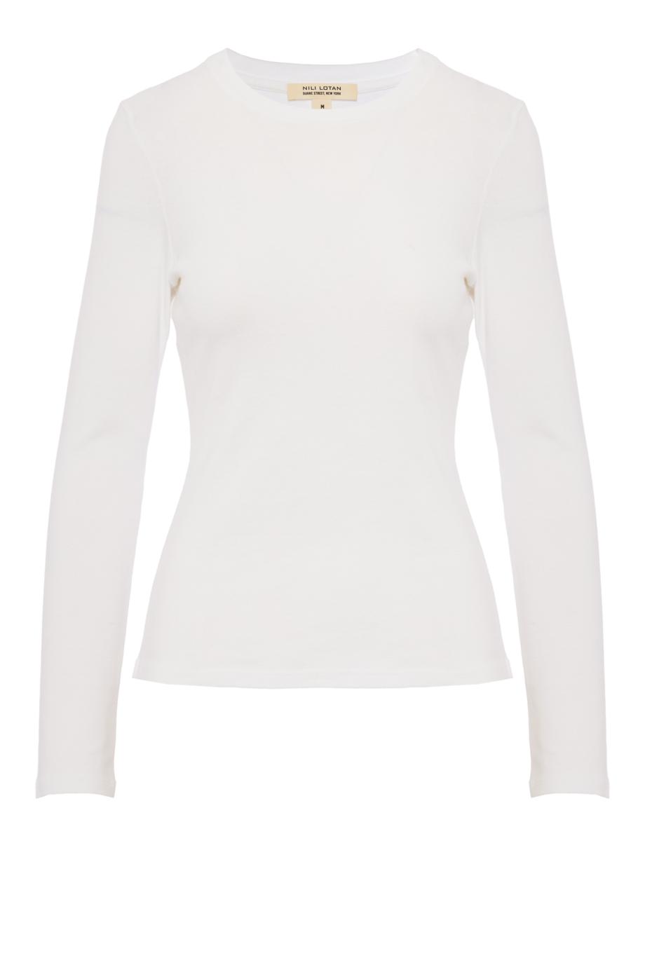 Emelie ribbed cotton top