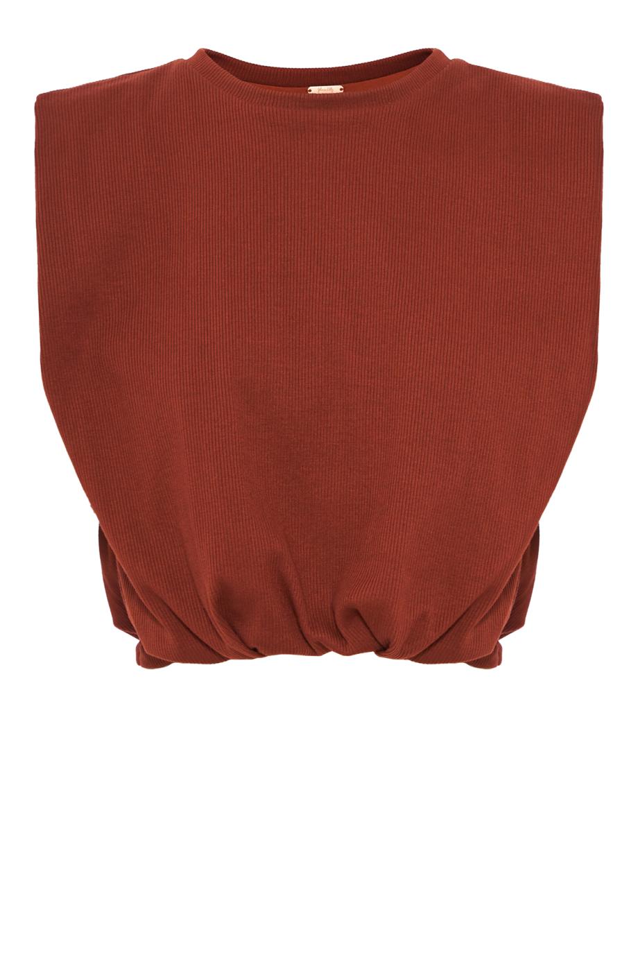 Muraya cotton-blend top