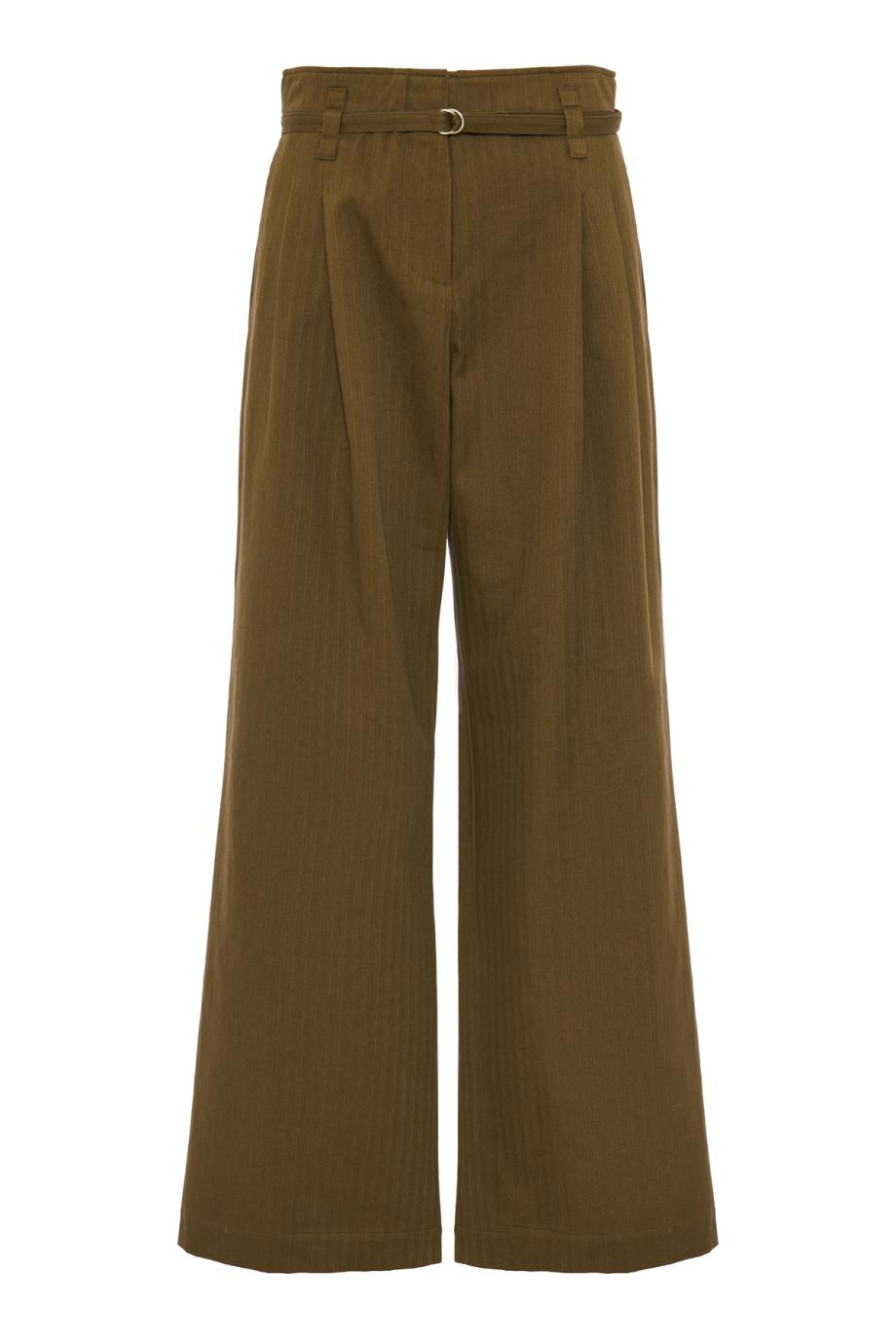 Raver herringbone cotton pants