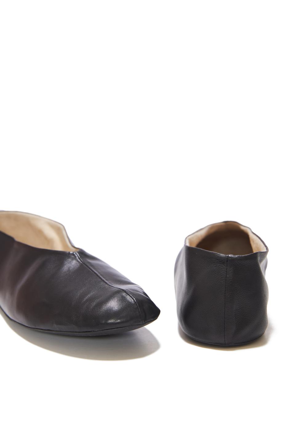 Stella leather ballet flats
