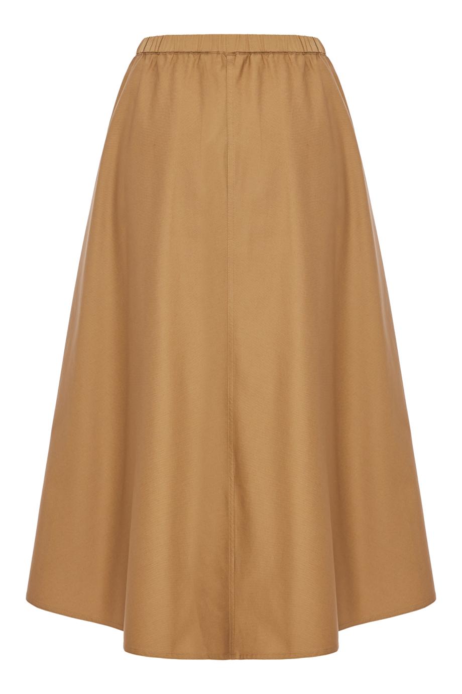 Cotton Full midi skirt