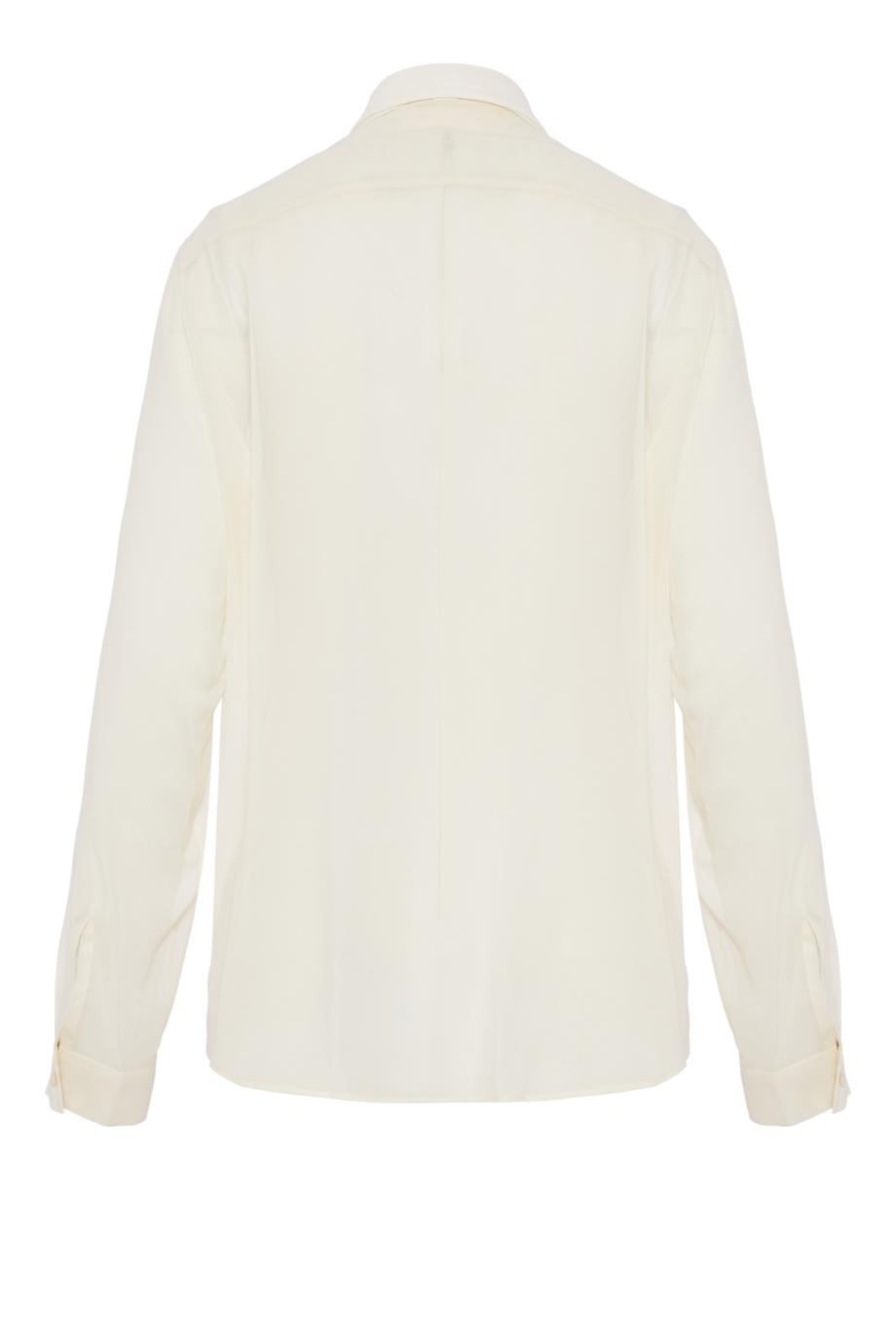 Pinstriped cady shirt