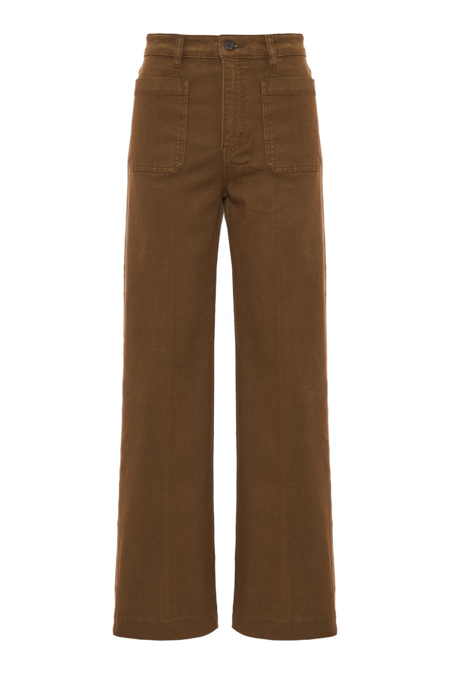 The Refined cotton-blend pants 