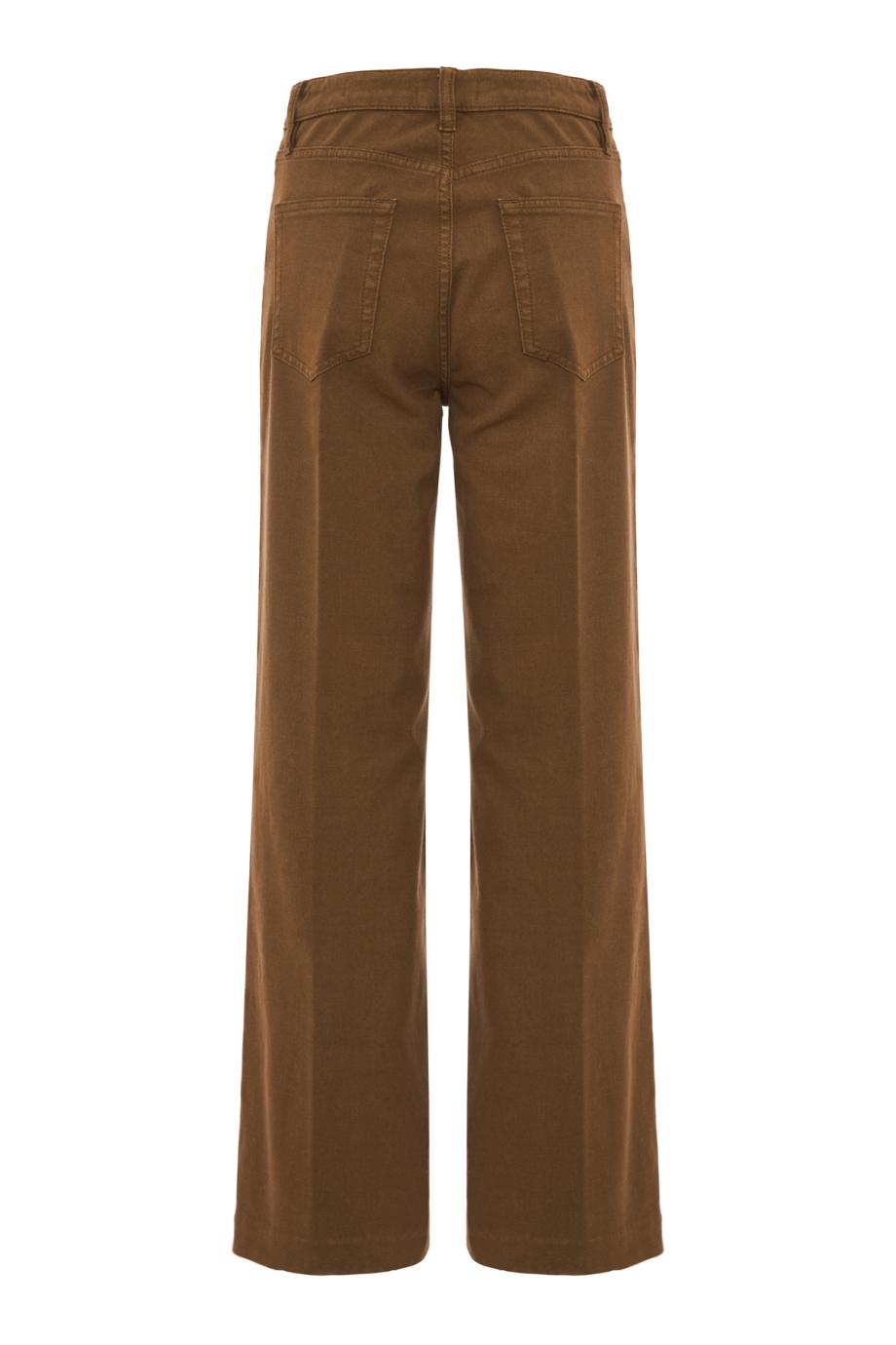 The Refined cotton-blend pants 