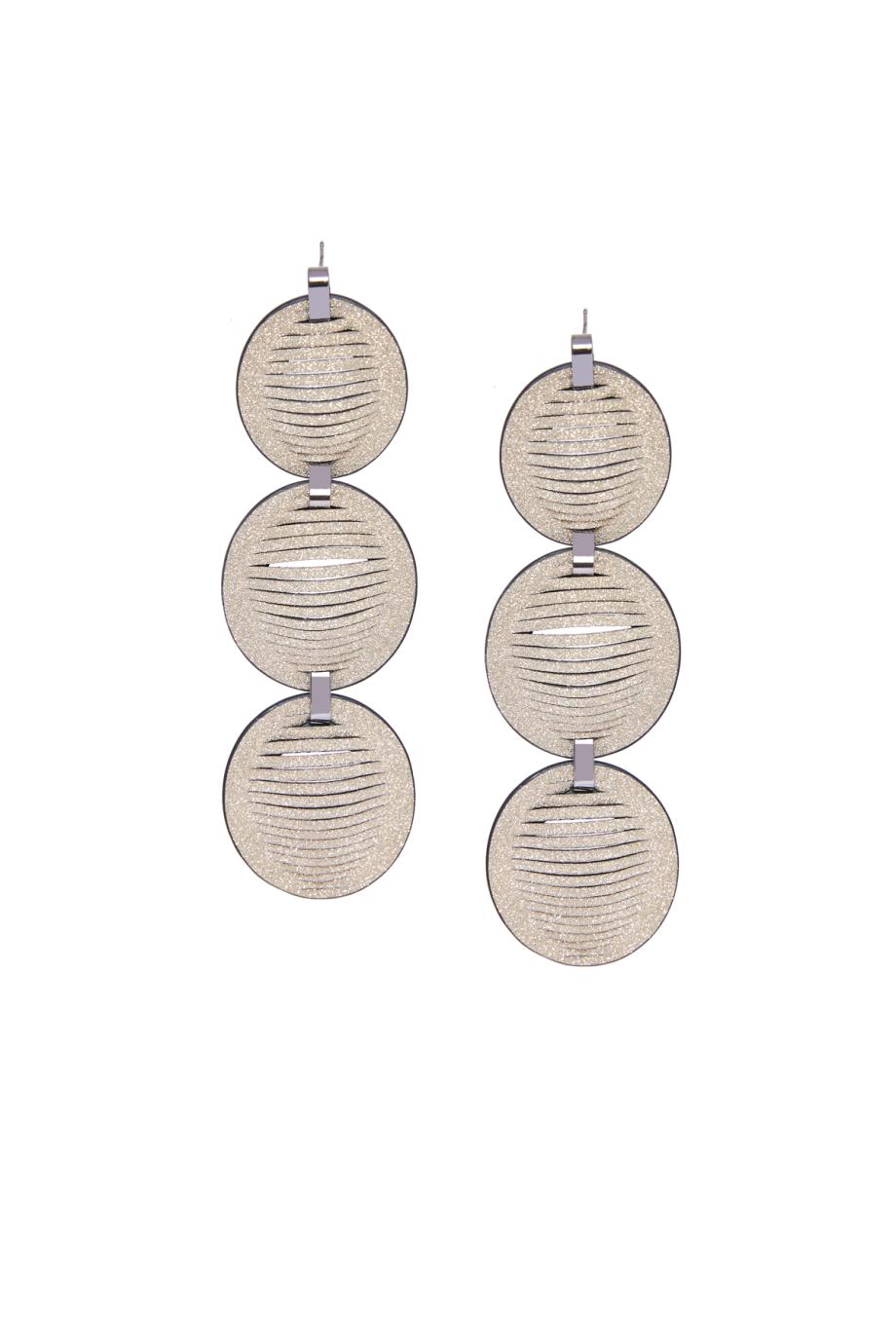 Eclipse crystal earrings