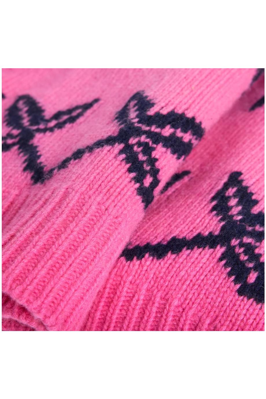 Georgia fair-isle wool and cashmere sweater